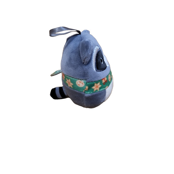 Squishmallows Rocky Raccoon Christmas Ornament 2021 Holiday Squad NWT 3.5” - Picture 4 of 14